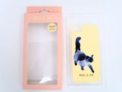PAUL＆JOE ケース IPhone8・7・6s・6用 水墨画ネコ・レモン