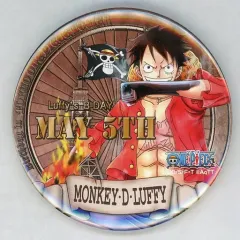 東京ワンピースタワー限定　バースデイ缶バッジ　2019 ルフィ ONE PIECE』バースデイ缶バッジ モンキー・D・ルフィ