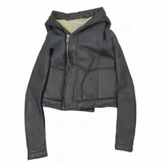 RICK OWENS ムートンジャケット Rick Owens - リックオウエンス Rick Owens ムートン レザー 46