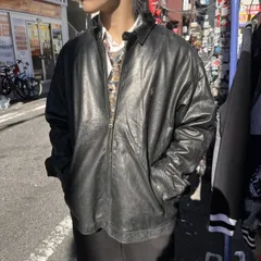 送料負担で5000円OFF可Ralph Lauren レザー　スイングトップ　L 送料負担で5000円OFF可Ralph Lauren レザー スイングトップ L