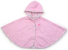 【ミキハウス/mikiHOUSE】ポンチョ 70サイズ 女の子【子供服・ベビー服】（1450594）