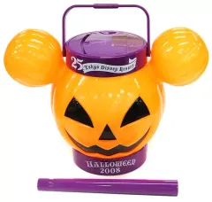 【中古】ペンライト・リングライト ミッキーマウス(パンプキン) 提灯型ライト 「ディズニー・ハロウィーン2008」」 東京ディズニーリゾート限定