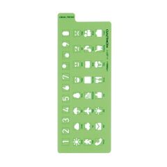 （まとめ買い）コクヨ ジブン手帳 Goods テンプレート アイコンVer. ニ-JG7-1 【×5セット】