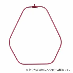 メジャークラフト ヘキサネット MCHN-1ピース M レッド(シャフト別売り)のサムネイル