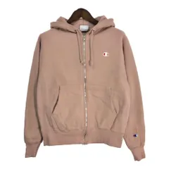 Champion チャンピオン REVERSE WEAVE リバースウィーブ スウェット フルジップ パーカー ピンク (メンズ S) 中古 古着 T0653