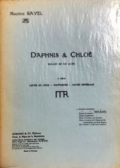 ラヴェル ダフニスとクロエ（第2組曲） (スタディスコア/ポケットスコア)輸入楽譜 Ravel Daphnis et Chloe デュラン社/Durand 洋書