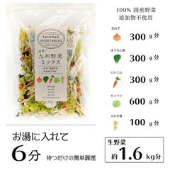 国産 乾燥野菜 九州野菜ミックス 100g×1P 添加物不使用
