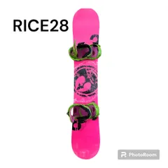 スノーボードセットRICE28RT9 OGASAKA製キッズ◎バイン付き