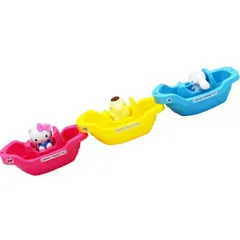おもちゃ 誕生日プレゼント 誕生日 プレゼント 子供 ギフト 女の子 サンリオキャラクターズ プカプカジョイントボートセット お風呂 おふろ プール 水遊び シナモロール ポムポムプリン ハローキティ 3歳 4歳 5歳 知育玩具