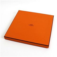 エルメス 空箱 ボックス オレンジ 24 24 2cm 中古 Aランク