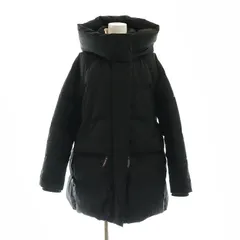 ニューバランス NEW BALANCE ダウン ベンチコート アウター ジップアップ S 黒 /HK ■OS