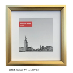 【20x20cm】BICOSYA | Tuliainen Frame | 額縁 | 20x20cmサイズ (gold)