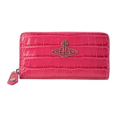 【極美品】ヴィヴィアンウエストウッド　タッセル付き クロコエンボス型押し　長財布 極美品】ヴィヴィアンウエストウッド タッセル付き クロコ
