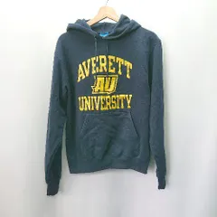 ◇ Champion チャンピオン フーディ スウェット ロゴ 長袖 パーカー サイズS ネイビー レディース E  【1404240026681】