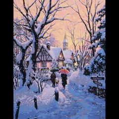 笹倉鉄平 「パープルスノー」 シルクスクリーン AP 63/70 直筆サイン