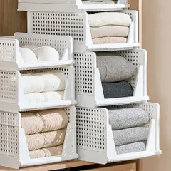 折り畳み 洋服収納 収納 衣類収納 衣装棚 収納 洋服収納 プラケース 三段 整