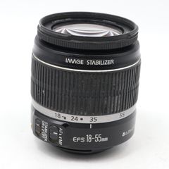 【並品】Canon 標準ズームレンズ EF-S18-55mm F3.5-5.6 IS APS-C対応