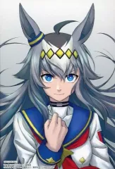 【中古】キャラカード オグリキャップ(正面) イラストカード 「コミックス ウマ娘 シンデレラグレイ 第5巻」 アニメイト購入特典