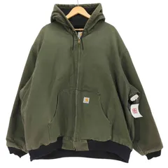 USA Carhartt フード付きジャケット オリーブグリーン CARHARTT W's ROCKFORD Utility Rain jacket sz XXL Olive green