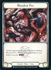 【中古】Flesh and Blood AZL028・AZL030[T]：Bloodrot Pox // Inertia