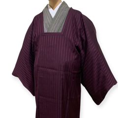 R-1216　和装コート　道行コート　ロング　裄64センチ　レディース　MITSUKOSHI