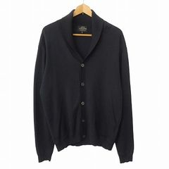 クロムハーツ CHROME HEARTS クロスボール ボタン ニット カーディガン ブラック Sサイズ レザーパッチ 【ブランド古着ベクトル】☆AA★● CHROME HEARTS クロムハーツ カーディガン サイズ:S クロス