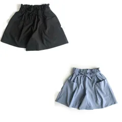 新品　 L.COPECK（エルコペック）　キュロットパンツ　140㎝　150㎝　160㎝　ブルー　ブラック　ハーフパンツ　涼しい　【接触冷感・UVカット・新作入荷済！】サラッと涼やかスカーチョ（110-160cm）72425