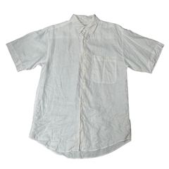 80s GOOUCH 100% Linen shirt