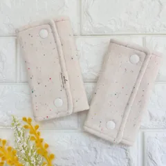 カラフルつぶつぶ　サッキングパッド　抱っこ紐よだれカバー　カラーネップ