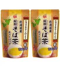 OSK 北海道産 韃靼そば茶 ティーバッグ (5g×15包) ×2袋セット 小谷穀粉 農薬不使用 カフェインゼロ 送料無料のサムネイル