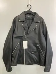 【中古品】 BEAUTY&YOUTH UNITED ARROWS ビューティ&ユース ユナイテッドアローズ ラム レザー ダブル ライダース ジャケット 1225-199-0027 メンズ アウター 羊革 【147-250922-em-14-min】