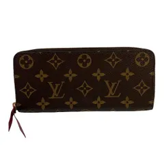 ルイヴィトン　Louis Vuitton　モノグラム　ポルトフォイユ　クレマンス　M60742　長財布　レディース　美品