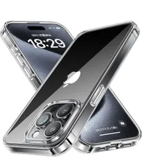 ★NIMASO ケース iPhone15ProMax用 クリア 保護ケース 黄変防止 耐衝撃 米軍MIL規格 SGS認証