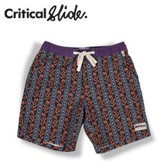 【新品未使用】Critical Slide『JOYRIDE』ウォークショーツ 青 新品未使用】Critical Slide『JOYRIDE』ウォークショーツ 青