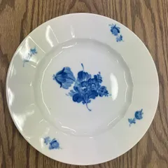未使用　ロイヤルコペンハーゲン　ブルーフラワー　アンギュラー　プレート ロイヤルコペンハーゲン / Royal Copenhagen ブルーフラワー プレート