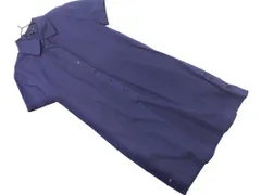 theory セオリー シャツ ワンピース size2/濃紺 ■◆ レディース
