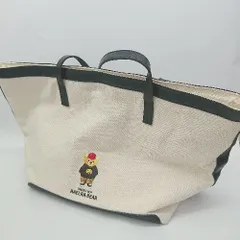 ■ Θ RAELRA BEAR レアルベア シンプル 大容量 大きめ トートバッグ ベージュ系 レディース E  【1507160025922】