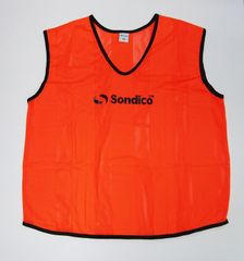 Sondico ソンディコ 840074 サッカー メッシュビブス 6枚セット メンズ 蛍光オレンジ