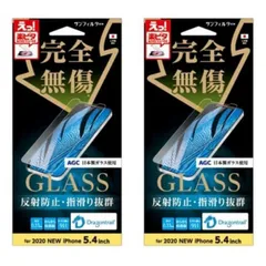 2枚セット サンクレスト SUNCREST i34AGLAG [iPhone 12 mini 用 強化ガラスフィルム さらさら防指紋]