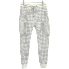 AKM エイケイエム 23SS DRY JERSEY HYBRID CARGO PANTS CAMO ドライジャージーハイブリットカーゴパンツ P328 PET126 ライトグレー ホワイト Sのサムネイル