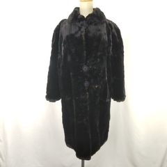 50s60s ヴィンテージ 毛皮 ファーコート ヒッピー ボヘミアン 本革 肉 