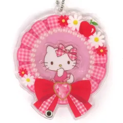 【中古】キーホルダー ハローキティ 「サンリオキャラクターズ シークレットカスタムアクリルチャーム ロゼットver.」
