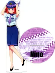 【中古】アクリルスタンド・アクリルパネル 中野二乃/police BIGアクリルスタンド 「映画 五等分の花嫁 ドリーム缶バッジ summer time＆police」 あたり景品