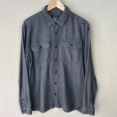 Patagonia オーガニックコットン ネルシャツ グレー M - メルカリ