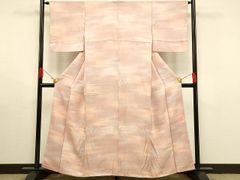 平和屋着物■上質な小紋　作家物　霞文　花暈　正絹　逸品　AAAS2830ay