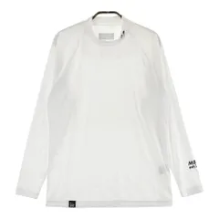 サイズ：5 MASTER BUNNY EDITION マスターバニーエディション  ハイネック 長袖Tシャツ 格子柄 ホワイト系 [240101425297] ゴルフウェア メンズ ストスト MASTER BUNNY EDITION マスターバニーエディション ハイネック