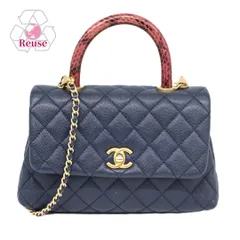 CHANEL シャネル パイソン チェーンショルダー　マトラッセ　バッグ　美品 2025年最新】シャネル バッグ パイソンの人気アイテム - メルカリ