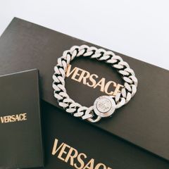 【新品未使用】VERSACE メドゥーサ チェーン ブレスレット シルバー