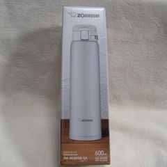 象印マホービン★水筒 ステンレスマグ ボトル★ワンタッチオープン★600ml