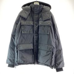 PRADA プラダ 三角プレート ダウンコート ブラック ロング XL - メルカリ